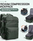 Vacuum Compression Backpack 40 x 25 x 20 cm