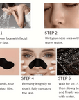 100 Piece Peel Off Charcoal Blackhead Nose Pore Strips - Best Deals UK