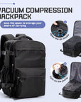 Vacuum Compression Backpack 40 x 25 x 20 cm