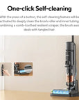 Laresar M3 Cordless Wet & Dry Vacuum Mop – Self-Cleaning, Edge Cleaning, 55-Min Runtime