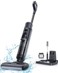 Laresar M3 Cordless Wet & Dry Vacuum Mop – Self-Cleaning, Edge Cleaning, 55-Min Runtime