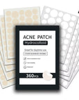 360Pcs Acne Pimple Zit Patches