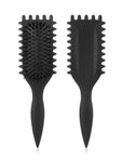 Women'S Hair Comb Hollow Shaped Curly Hair Comb Multi Functional Scalp Massage and Anti - Static Fluffy Hair Brush Hairstyle Tools - Best Deals UK
