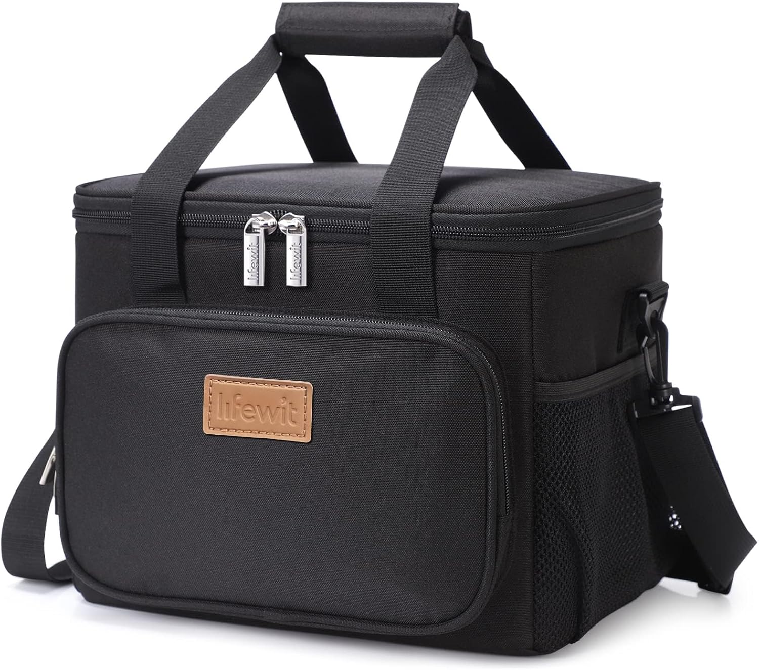Insulated Lunch Bag for Adults – Waterproof, Leakproof, Large Capacity (8.5L) – Portable Cooler Tote with Shoulder Strap and Pockets – Office, School, Picnic