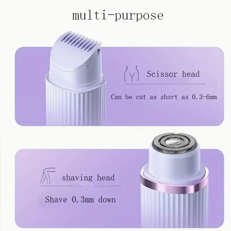 2-in-1 Women's Electric Shaver & Bikini Trimmer